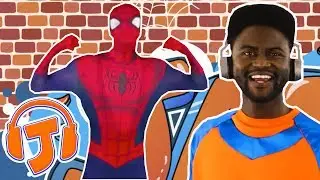 Jazzper Sings The Spiderman Rap Song 🕸 Songs For Kids With Lyrics - New Nursery Rhymes Videos 2017