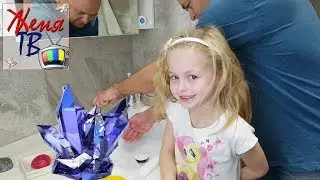 ВЫРАЩИВАЕМ КРИСТАЛЛ своими руками ДОМА развивающее видео на ЖЕНЯ ТВ
