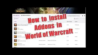 How to install Addons in WoW Shadowlands