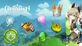 TODOS los Materiales para Subir a Kirara al Máximo [Guía] Genshin Impact