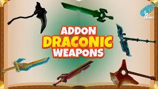 ⚔ ADDON DRACONIC IGNITER WEAPONS para MINECRAFT BEDROCK PE +1.20 ⚔