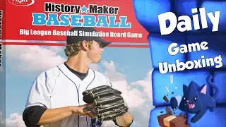 History Maker Baseball   Daily Game Unboxing