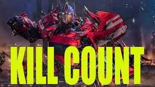 Transformers Optimus Prime Kill Count