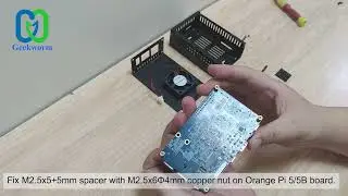 How to Install the N505 Case for Orange Pi 5/5B?