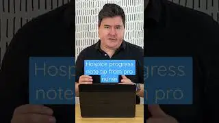 Hospice pro note tip (2) #hospicenurse #progressnote
