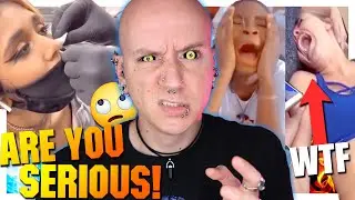 People Who SHOULD NOT Get Piercings | Terrible Piercing Clients | Roly Reacts