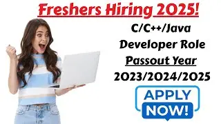 Java, C, C++ Developer Fresher Jobs 2025 Tamil | IT Jobs for Freshers | No Experience Jobs Tamil