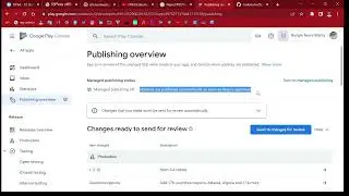How to solve App updates and Ready to send in review || Google Play Console🥰