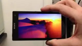 Sony Xperia S Hands On Demo