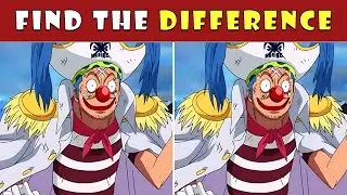 Spot the Difference 🏴‍☠️ One Piece Edition