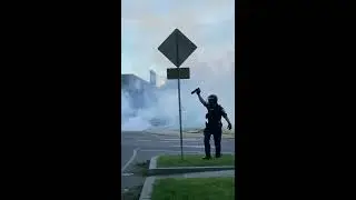 Tear Gas Deployed On Protesters In Richmond, Virginia