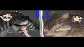 The Isle:Ankylosaurus vs T-Rex