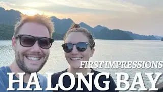 Boarding a Ha Long Bay Cruise: First Impressions and Room Tour