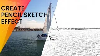 Turn your video into pencil sketch in Hitfilm Express | Simple Motion