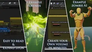 Custom Shape Volumes - Overview Video |UE4|