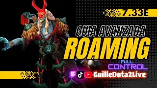 7.33e ✅Grimstroke Roaming Support Nivel: INTERMEDIO - Dota 2 Guia Completa COmo JUGAR ?#5 🔥 #dota2