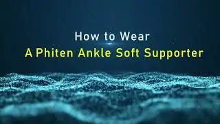 How to Wear a Metax Ankle Supporter Light