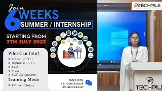 Join new Batch of Summer / Internship | Starting from 7th July 2023 | Best Summer Training Institute