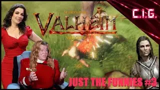 Co-op Games For Couples Valheim Funny Moments #3 - Multiplayer Gameplay Highlights - Calm it Nigella
