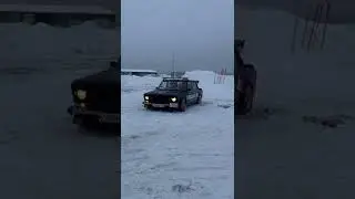 Соревнования по дрифту. Ульяновск. Ice Drift Wars.
