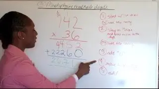 HOW TO MULTIPLY LARGE NUMBERS| Basic Math #3