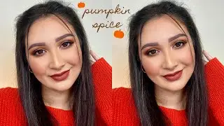 PUMPKIN SPICE INSPIRED MAKEUP TUTORIAL | Dania Marie