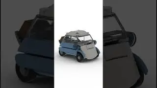 BMW ISETTA из лего l #ownparadise #shorts #lego #car