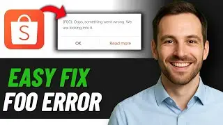 How To Fix Shopee F00 Error 2025 (QUICK & EASY)