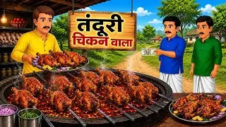 गरीब तंदूरी चिकन वाला | Gareeb Tanduri Chikan Wala | Hindi Kahani | Cartoon | Emotional Story 