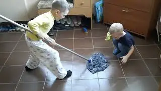 Мотивация/ Уборка у бабушки🤣🤣🤣