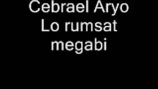 Cebrael Aryo - Lo rumsat megabi