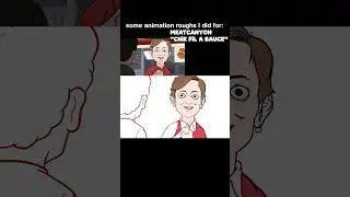 some shots I animated for meatcanyon's Chik Fil A Sauce cartoon