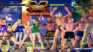 Street Fighter V AE Karin/Cammy/Kolin/Chun Li/Sakura vs Ken/G/Guile/M.Bison/Sagat PC Mod