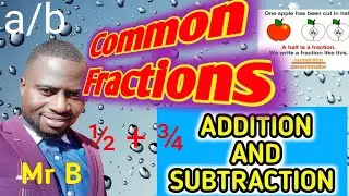 Common fractions | Addition and Subtraction | #fractions   #grade7   #grade8     #grade9