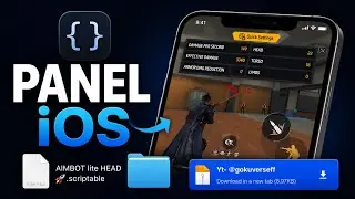 SCRIPTABLE IOS FF 🔥 FREE FIRE IOS DNS 🔥SCRIPT PANEL FOR IOS 🗿ANTIBAN IOS PANEL