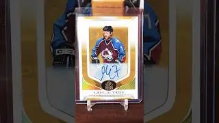 Greg De Vries Colorado Avalanche 2020-21 SP Signature Legends Gold autograph card.
