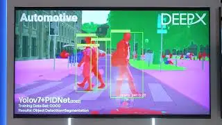 DEEPX Demonstration of Revolutionizing Automotive & Smart City Applications with Edge AI Technology