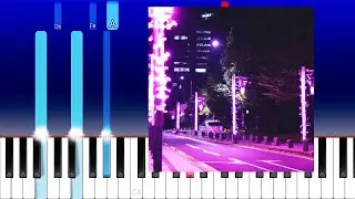 New Jeans Jersey Remix SLOWED (Piano Tutorial)