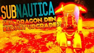 Subnautica - SEA DRAGON DEN, EXOSUIT UPGRADES, VENDING & COFFEE MACHINE (Subnautica Gameplay)