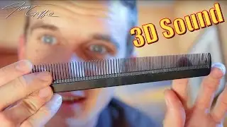 ASMR Hair brushing - No Talking Just Sounds (3D Sound)