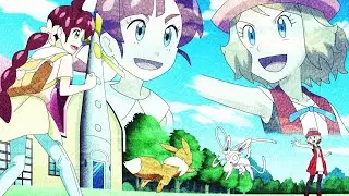 Pokemon Journeys Serena Returns In Episode 105 | Serena Returns!!