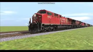 Trainz 19 Canadian power railfanning