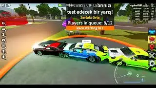 Roblox Araba sürüp yarıştık. Vehicle Legends.
