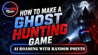 #48 Ghost AI Roaming System with Random Points - How to Make a Ghost Hunting Game in Unreal