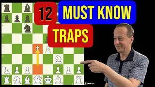12 DEADLY Chess Opening TRAPS [The Scotch Game]