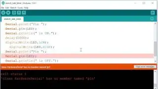 Arduino101-2 Serial Monitoring