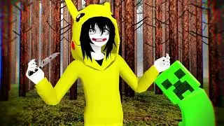 MMD Minero ⛏ [Jeff The Killer (The Pikachu)]