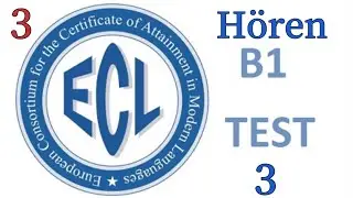 ECL B1 hearing-listening test 1 at ECL level B1- Nghe B1 ECL exam at B1 level-ECL's B1 level exam