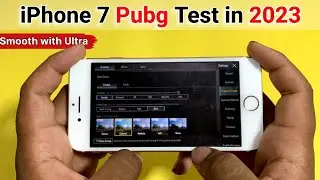 iPhone 7 Detailed PUBG Test in 2023🔥| FPS, Heating, Battery ⚡️