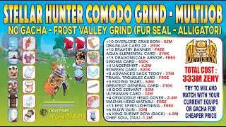 STELLAR HUNTER COMODO FARMING (MULTIJOB GUIDE) RAGNAROK M: ETERNAL LOVE